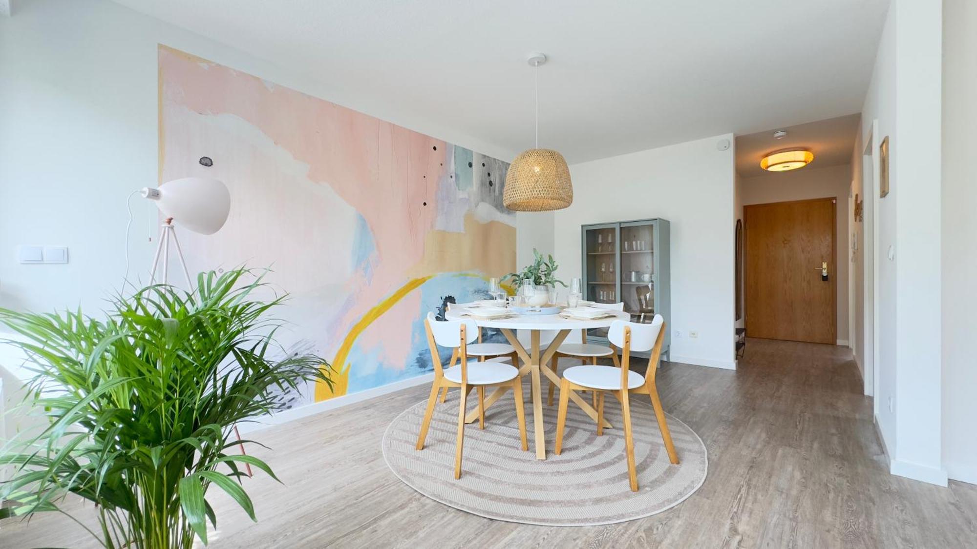 Fewo Am Park - 4P, Boxspringbett, Balkon, Smarttv, Gesundbrunnen, Familienfreundlich Halle  Ngoại thất bức ảnh